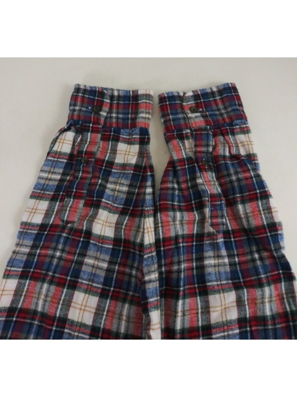 St. John's Bay Men's Red & Blue Plaid Flannel 100% Cotton Shirt Size XXL - Picture 3 of 6